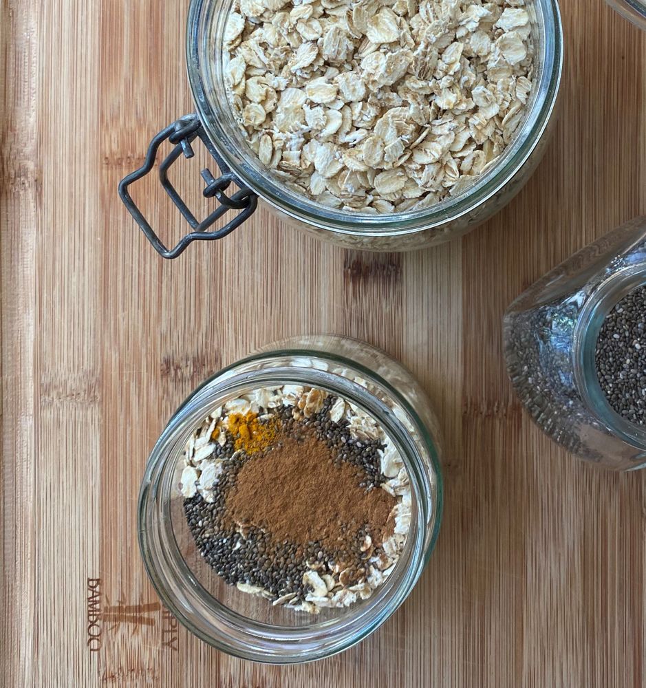 Overnight oats - Natlicious food