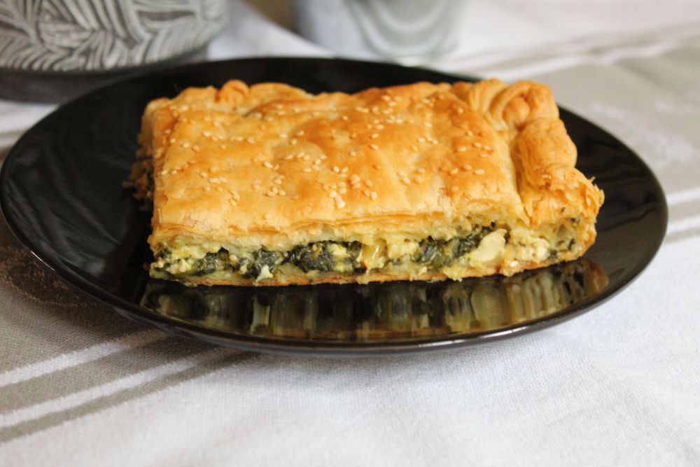 Spinach pie - Natlicious food