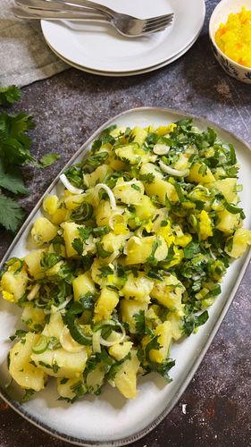 Piccalilli potato salad