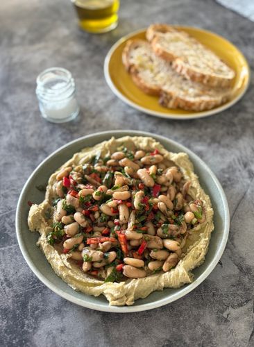 pomegranate-molasses-bean-salad-gr
